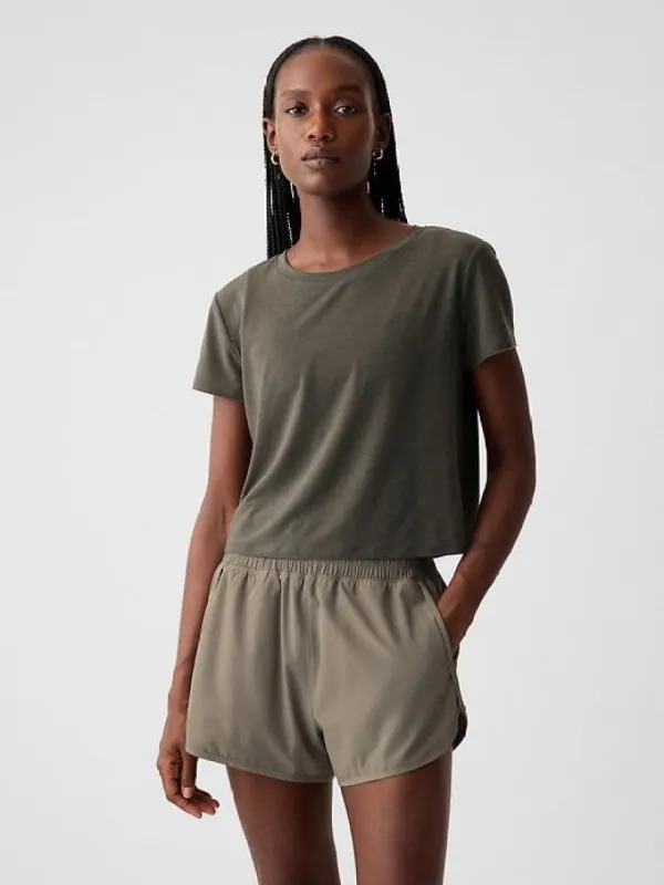 GapFit Breathe Cropped Shirt sold by GAP
