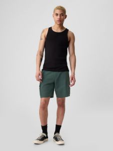 8" Linen-Cotton Cargo Shorts sold by GAP