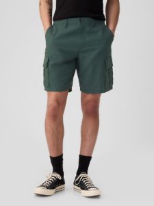 8" Linen-Cotton Cargo Shorts sold by GAP