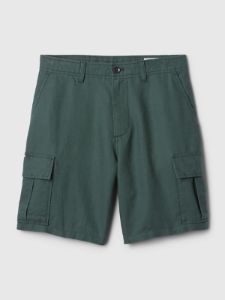 8" Linen-Cotton Cargo Shorts sold by GAP