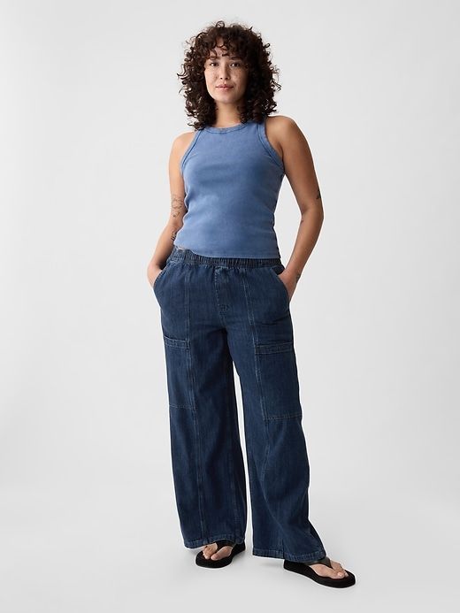 High Rise Utility Easy Jeans sold by GAP product image thumbnail 5