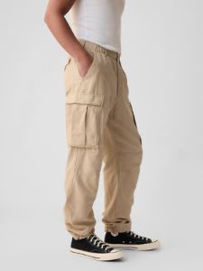 Linen-Cotton Cargo Pants sold by GAP