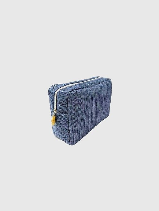 TRVL Design Big Glam Straw Cosmetic Bag sold by GAP product image thumbnail 2