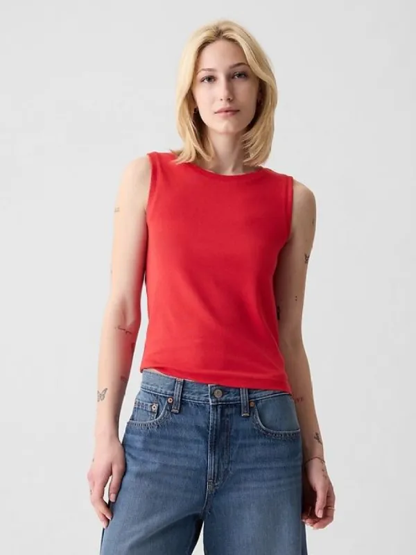 Modern Shell Tank Top sold by GAP