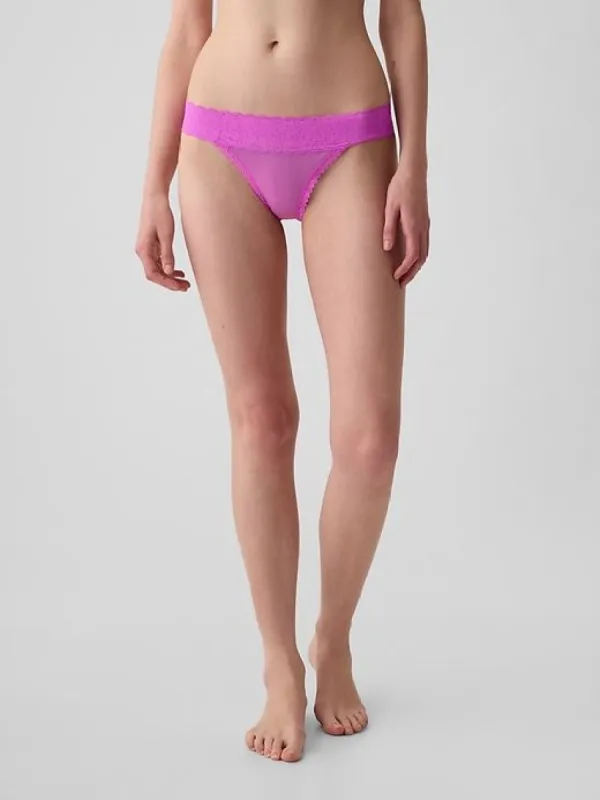 Low Rise Lace Thong sold by GAP