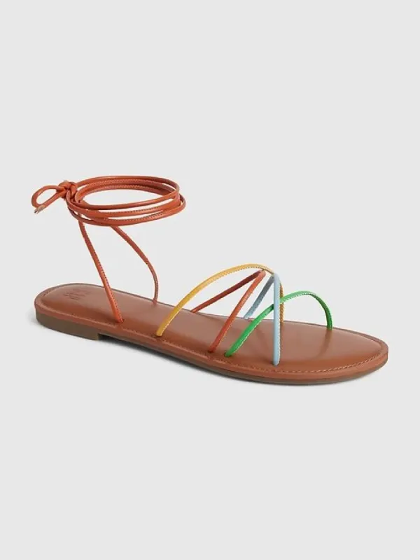 Strappy Lace-Up Sandals sold by GAP