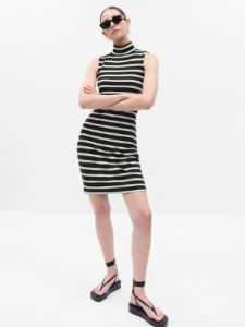 Modern Mockneck Mini Dress sold by GAP