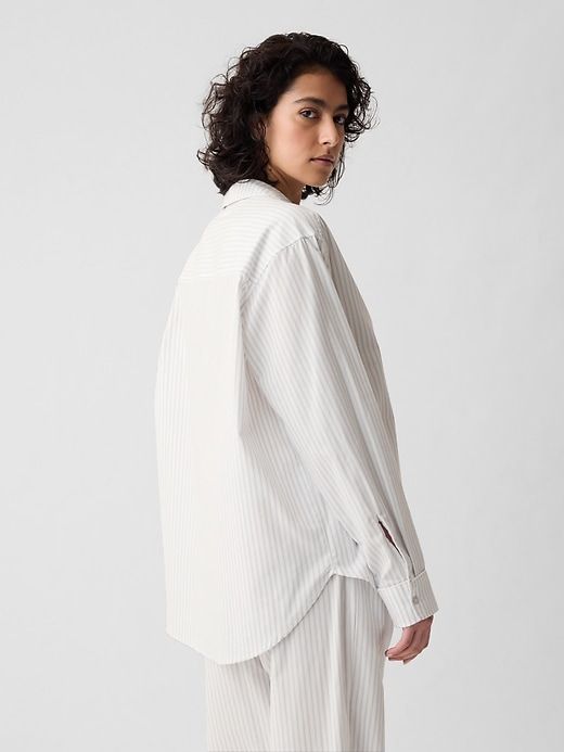 Poplin PJ Shirt sold by GAP product image thumbnail 2