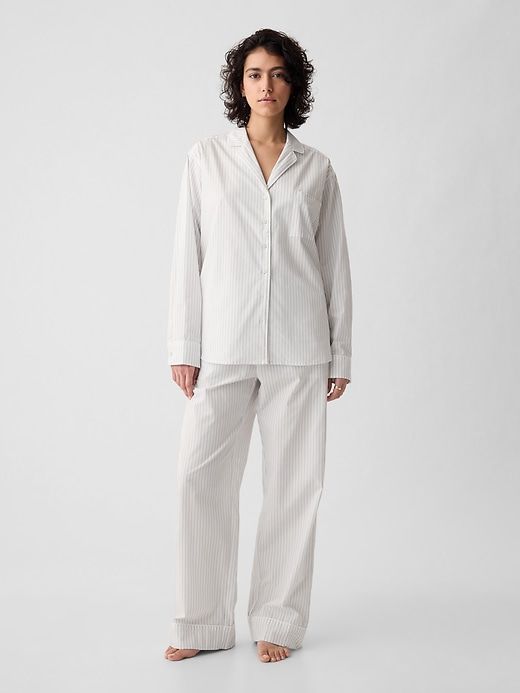 Poplin PJ Shirt sold by GAP product image thumbnail 3