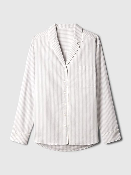 Poplin PJ Shirt sold by GAP product image thumbnail 4