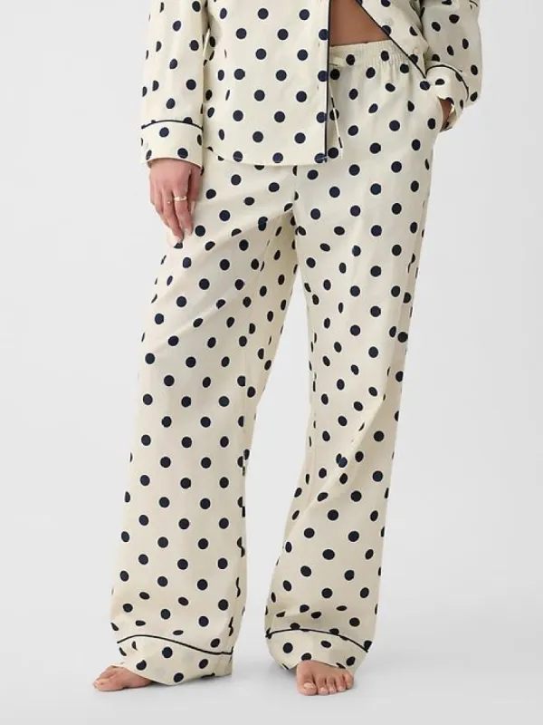 Poplin PJ Pant sold by GAP