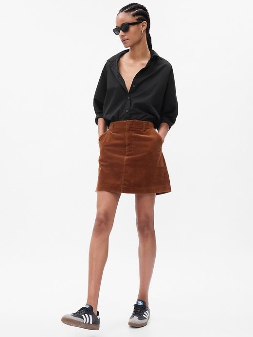 Corduroy Mini Skirt sold by GAP product image thumbnail 4