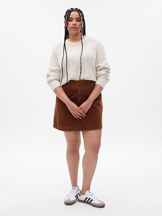 Corduroy Mini Skirt sold by GAP product image thumbnail 5