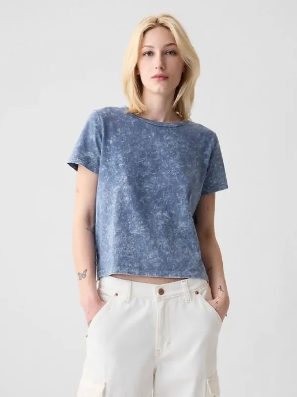 Organic Cotton Vintage Shrunken T-Shirt sold by GAP