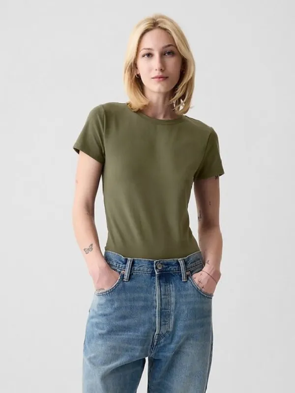 Compact Jersey T-Shirt Bodysuit sold by GAP