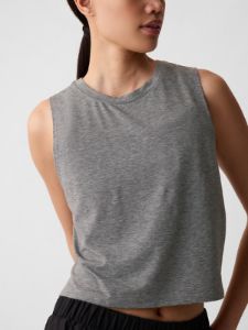 GapFit Breathe Cropped Muscle T-Shirt sold by GAP