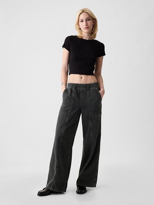 High Rise Utility Easy Jeans sold by GAP