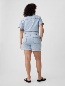 Belted Denim Romper sold by GAP