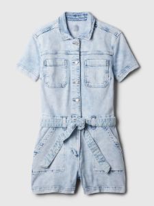 Belted Denim Romper sold by GAP