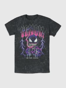 Marvel Venom Lightning Mineral Wash Graphic Tee sold by GAP