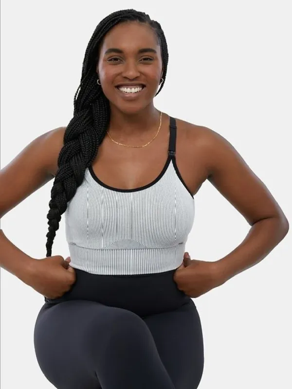 Ingrid and Isabel Seamless Nursing Sports Bra sold by GAP