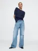 Modern Rib Cropped Boatneck T-Shirt sold by GAP