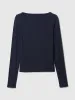 Modern Rib Cropped Boatneck T-Shirt sold by GAP