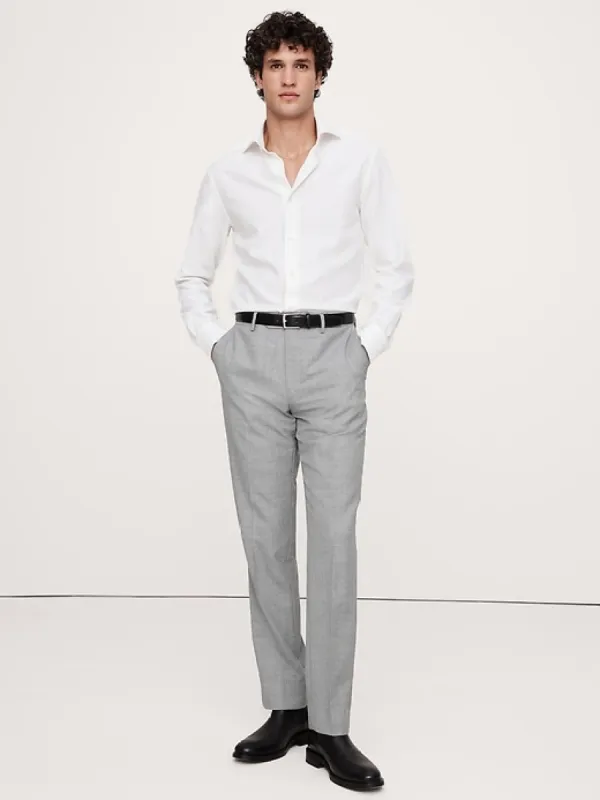 Slim Cotton-Cashmere Dress Shirt sold by Banana Republic