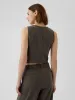 Cropped Vest sold by GAP