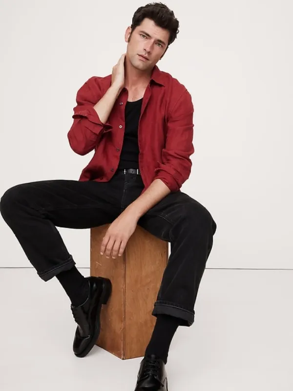 Standard Castello Linen Shirt sold by Banana Republic