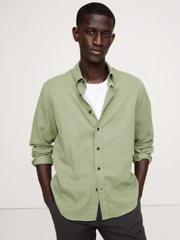 Cotton Flannel Shirt sold by Banana Republic