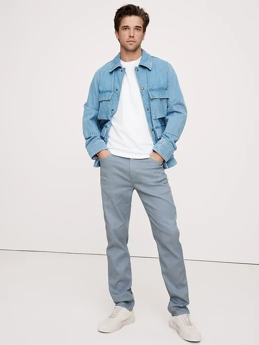 Slim Linen-Cotton Traveler Pant sold by Banana Republic