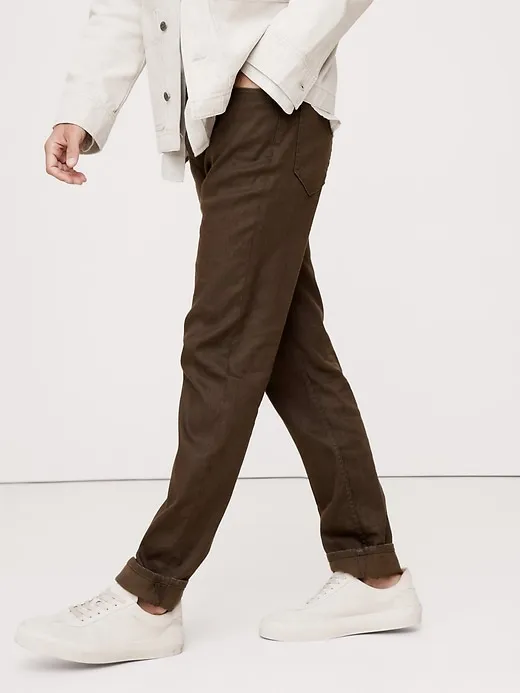 Slim Linen-Cotton Traveler Pant sold by Banana Republic product image thumbnail 5