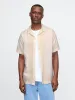 Textured Linen-Cotton Resort Shirt sold by GAP