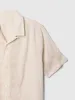Textured Linen-Cotton Resort Shirt sold by GAP