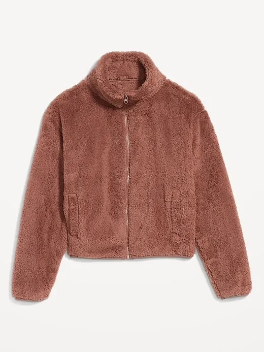 Sherpa Zip Jacket sold by GAP product image thumbnail 4