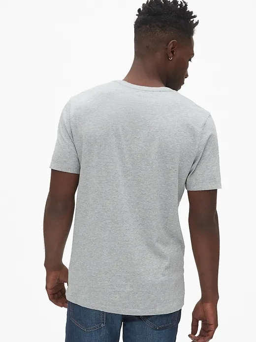 Jersey V-Neck T-Shirt sold by GAP product image thumbnail 2