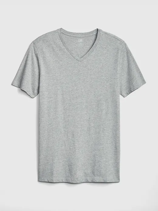 Jersey V-Neck T-Shirt sold by GAP product image thumbnail 5