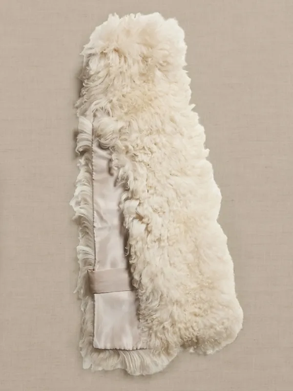 Toscana Shearling Scarf sold by Banana Republic