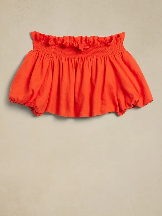 Bria Linen Off-Shoulder Top sold by Banana Republic product image thumbnail 4