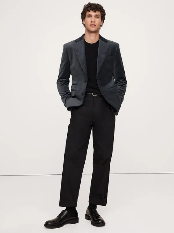 Cotton Velvet Blazer sold by Banana Republic