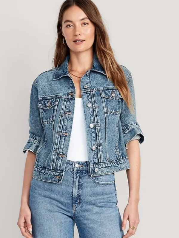 Classic Jean Jacket for Women sold by GAP
