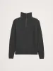 Ribbed Merino Half-Zip Sweater sold by Banana Republic