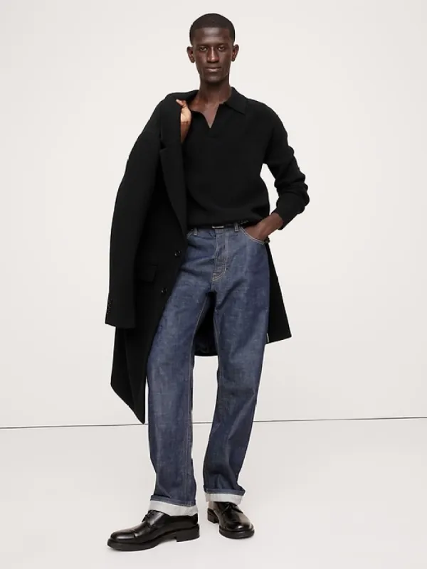 Wool-Cashmere Sweater Polo sold by Banana Republic