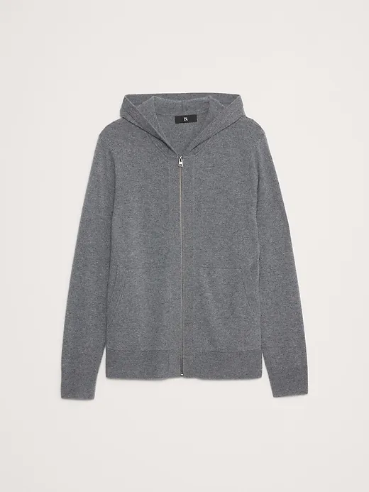 Wool-Cashmere Sweater Hoodie sold by Banana Republic product image thumbnail 4