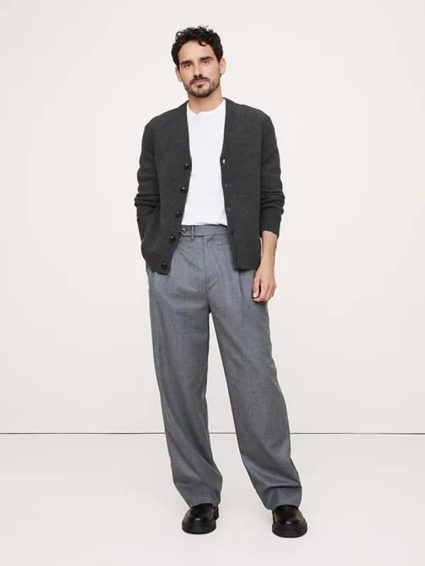 Relaxed Wool-Blend Cardigan Sweater sold by Banana Republic