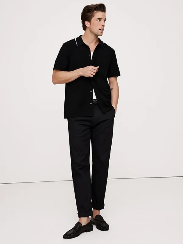 Slim Luxury-Touch Pique Polo sold by Banana Republic