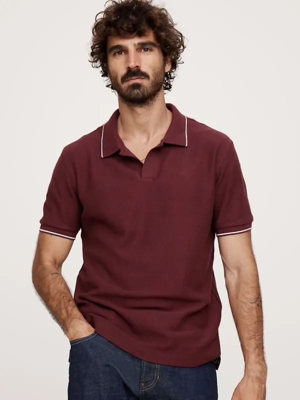 Laguna Jacquard Polo sold by Banana Republic