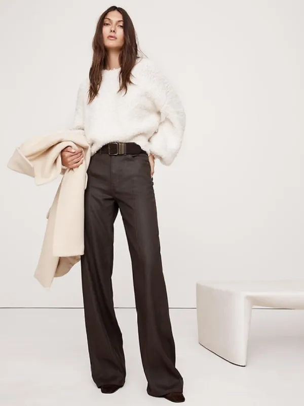 The Coated Denim Pintuck Jean sold by Banana Republic