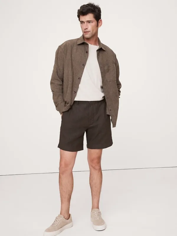 Lino 7" Linen Short sold by Banana Republic